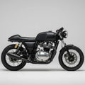 Barrel Atom Black Performance Exhaust for Royal Enfield Interceptor 650 / Continental GT 650 | Free Flow Exhaust - View 2
