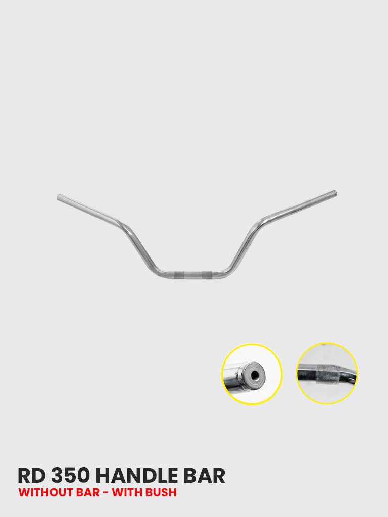RD350 HANDLE W/O Bar with bush Chrome - HB 115C