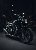 SS Motocorp 2x2 Full System Exhaust with Fat Cans for Royal Enfield Interceptor 650 / Continental GT 650 | Dual Exhaust