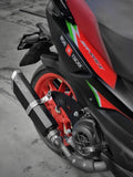 Barrel Rogue Exhaust for Aprilia SR 160 / SXR 160 with Adapter | Rogue 1 & Rogue 2 304 Stainless Steel Performance Slip-On