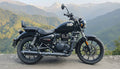 SS Motocorp Slip-On Exhaust for Royal Enfield Meteor 350 | Steel Polished & Matte Black Finish Performance Silencer - View 8