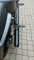 SS Motocorp Slip-On Exhaust for Royal Enfield Classic Reborn 350 | Steel Polished & Matte Black Finish Performance Silencer
