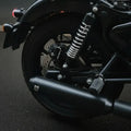 SS Motocorp Slip-On Exhaust for Royal Enfield Classic Reborn 350 | Steel Polished & Matte Black Finish Performance Silencer