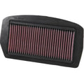 K&N YA-6004 High-Flow Lifetime Air Filter for Yamaha FZ6 / FZ6 Fazer (2004-2009) Washable Performance Cotton Gauze Filter