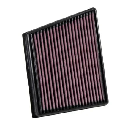 K&N 33-3075 High-Flow Washable Engine Air Filter for Jaguar F-PACE 3.0L V6 | Reusable Performance Air Filter (Left Driver