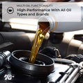 K&N KN-171-B High Flow Motorcycle Oil Filter for Harley Davidson | Premium Spin-On Performance Oil Filter - View 2