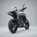 Barrel Rogue Black Slip-On Exhaust with Link Pipe for KTM Duke 390 / RC 390 / Adventure 390 / Duke 250 | 304 Stainless Steel