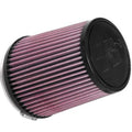 K&N RU-4550 High-Flow Original Universal Air Filter – 4 Inch Flange Reusable Washable Performance Engine Intake Filter – Up