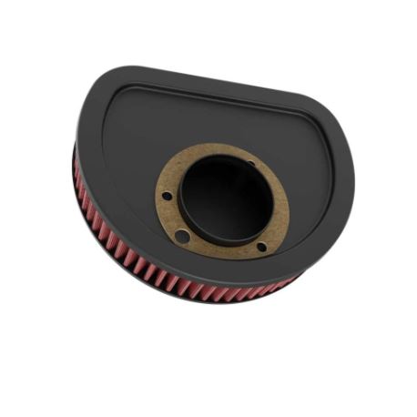 K&N HD-1611 High-Flow Air Filter for Harley-Davidson Cross Bones / Softail Slim / Street Bob (2008–2017) | Washable Lifetime
