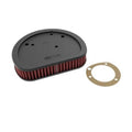 K&N HD-1611 High-Flow Air Filter for Harley-Davidson Cross Bones / Softail Slim / Street Bob (2008–2017) | Washable Lifetime