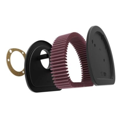 K&N HD-1611 High-Flow Air Filter for Harley-Davidson Cross Bones / Softail Slim / Street Bob (2008–2017) | Washable Lifetime