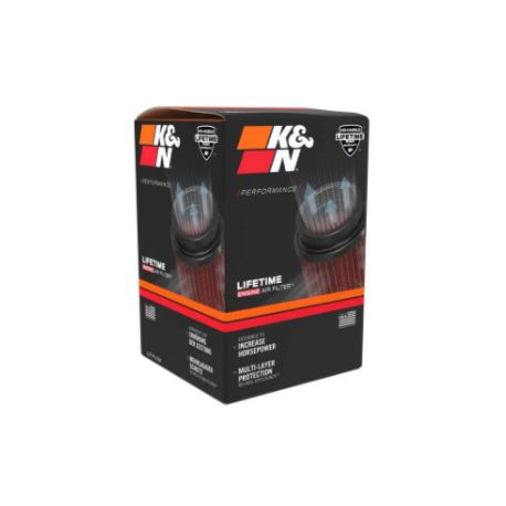 K&N TB-9004 High-Flow Lifetime Air Filter for Triumph Bonneville / Scrambler / Thruxton 865 (2001-2017) Washable Performance