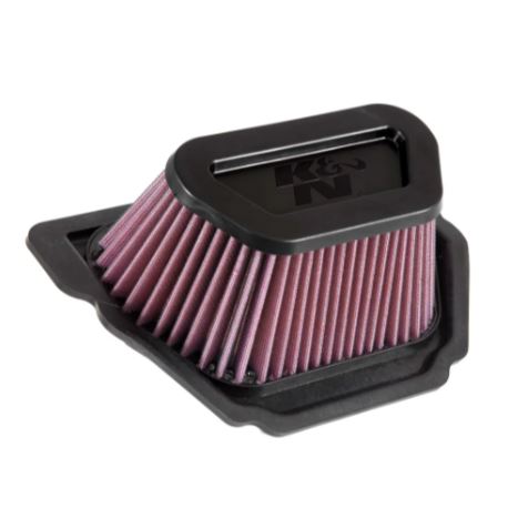 K&N High-Flow Lifetime Air Filter YA-1020 for Yamaha YZF R1 / R1M 998 (2020–2024) – Washable Cotton Gauze Performance Air