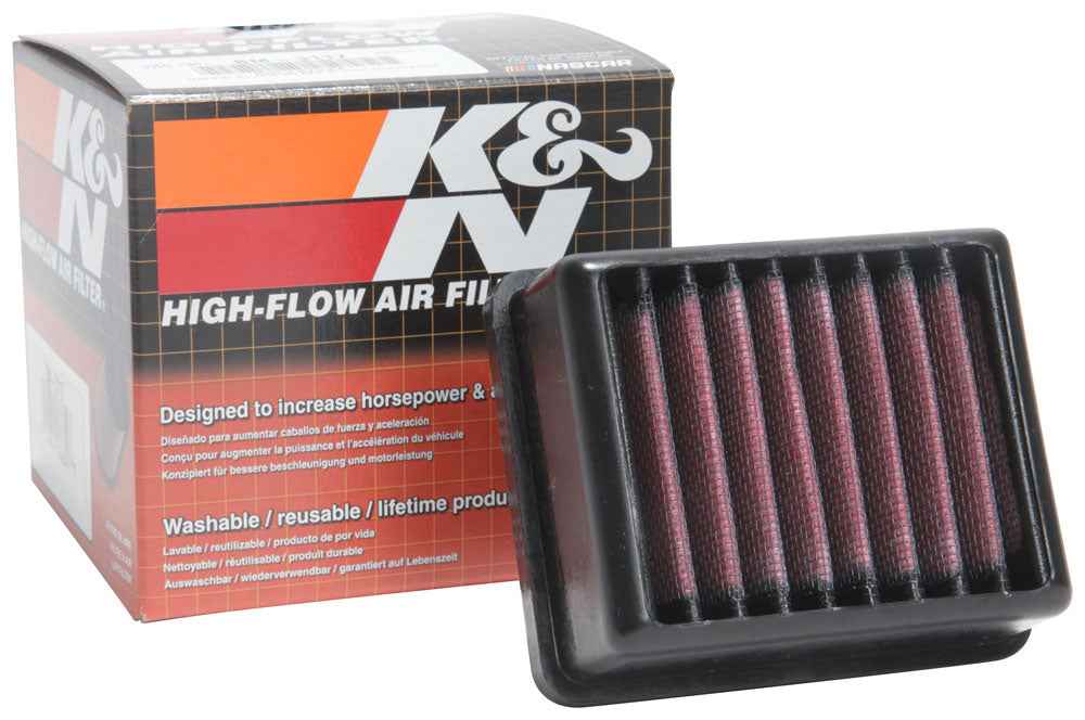 K&N BM-3117 High-Flow Lifetime Air Filter for BMW G310GS, G310R & G310RR (2017-2024) | Washable Reusable Performance Engine
