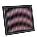 K&N 33-5034 High-Flow Washable Engine Air Filter for Jeep Renegade, Compass, Fiat 500X & Ram ProMaster City (2014-2022)