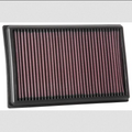 K&N 33-3111 High-Flow Washable Lifetime Engine Air Filter for Volkswagen Golf Mk7/Mk8, Audi A3, Tiguan, T-Roc, Skoda Octavia