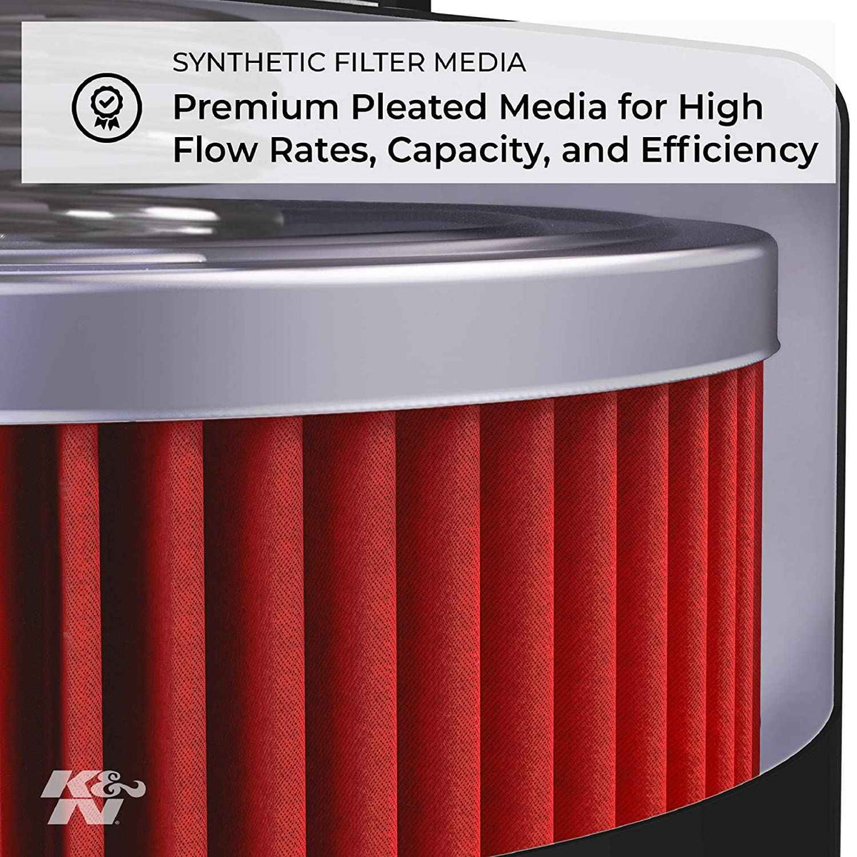 K&N KN-170 High-Performance Oil Filter for Harley Davidson Sportster & Iron 883 – Heavy Duty Spin-On Motorcycle Engine Filter