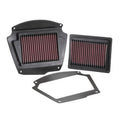 K&N YA-1602 High Flow Replacement Air Filter for Yamaha XV1700 Road Star Warrior & Midnight Warrior (2002–2009) | Washable