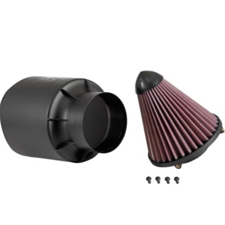 K&N 54-5000 Universal High-Flow Air Intake System – Performance Cold Air Intake for Increased Horsepower & Acceleration