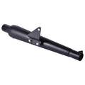 LGP Bangalore Goldy Silencer Exhaust | Universal Deep Sound Bike Exhaust – Silver & Black - View 4