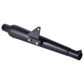 LGP Bangalore Goldy Silencer Exhaust | Universal Deep Sound Bike Exhaust – Silver & Black - View 9