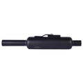 LGP Universal Motorcycle Silencer W-Logo Reborn | Black & Silver Deep Sound Bike Exhaust Muffler - View 6