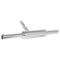LGP W-Logo Thunderbird Chrome Silencer Exhaust for Royal Enfield & Universal Bikes | Deep Bass Sound | 1.6mm MS Chrome Finish