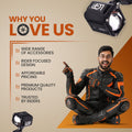 LGP MK07 Dual Beam Motorcycle LED Spotlight 80W 7000LM IP67 Waterproof Driving Light - View 8