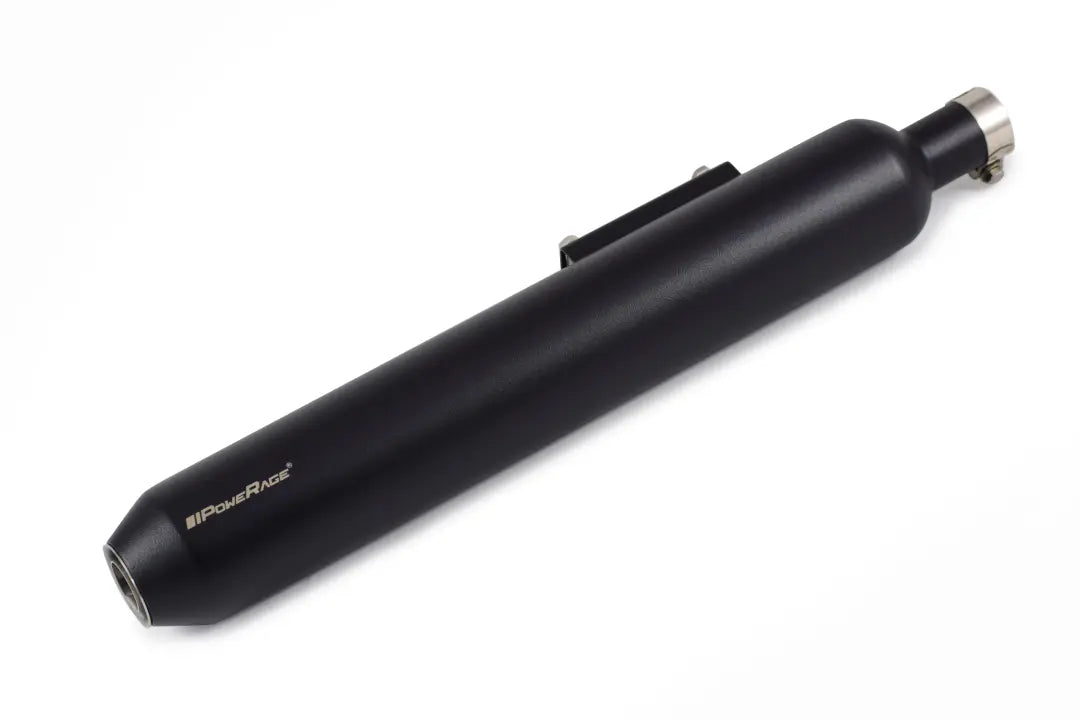 PowerRage Slip-On Exhaust for Royal Enfield Classic 350 Reborn / Meteor 350 – Black Finish