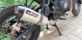 Devil Evolution Slip-On Exhaust with Link Pipe for Royal Enfield Himalayan (D2.1 420mm | Touring Performance Exhaust) - View