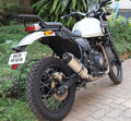 Devil Evolution Slip-On Exhaust with Link Pipe for Royal Enfield Himalayan (D2.1 420mm | Touring Performance Exhaust) - View
