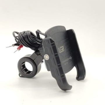 Lgp Metal Cnc Bike Mount Holder Navigation 360 Degree Rotation
