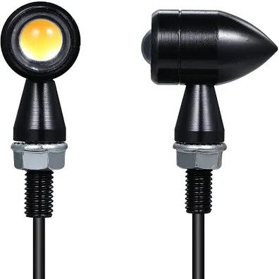 Cnc Strobe Light Metal Indicator For All Bikes, Motorcycle Turn On Signa