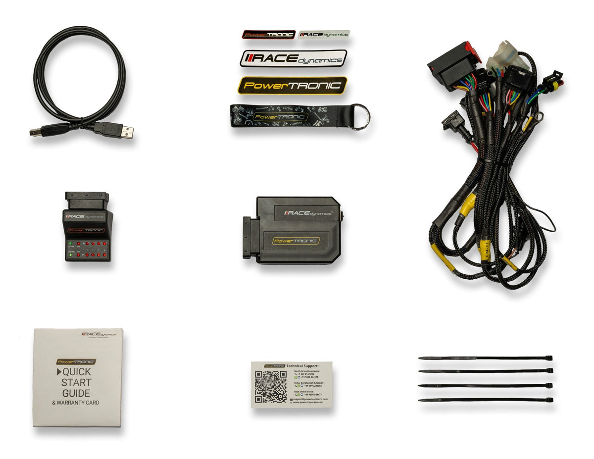 PowerTRONIC Honda V4 ECU for Honda CBR600RR (2007‑2012) Performance Piggyback Fuel & Ignition Controller - View 4