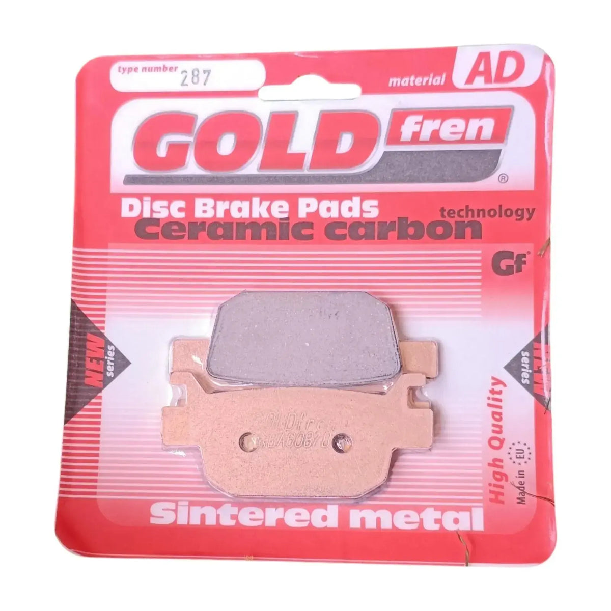 Benelli imperial 400 rear disc pad gold fren
