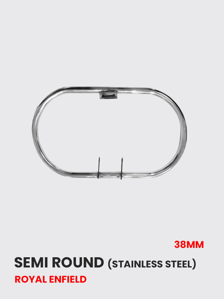 Semi Round 38mm (Stainless Steel) - RE 020SS