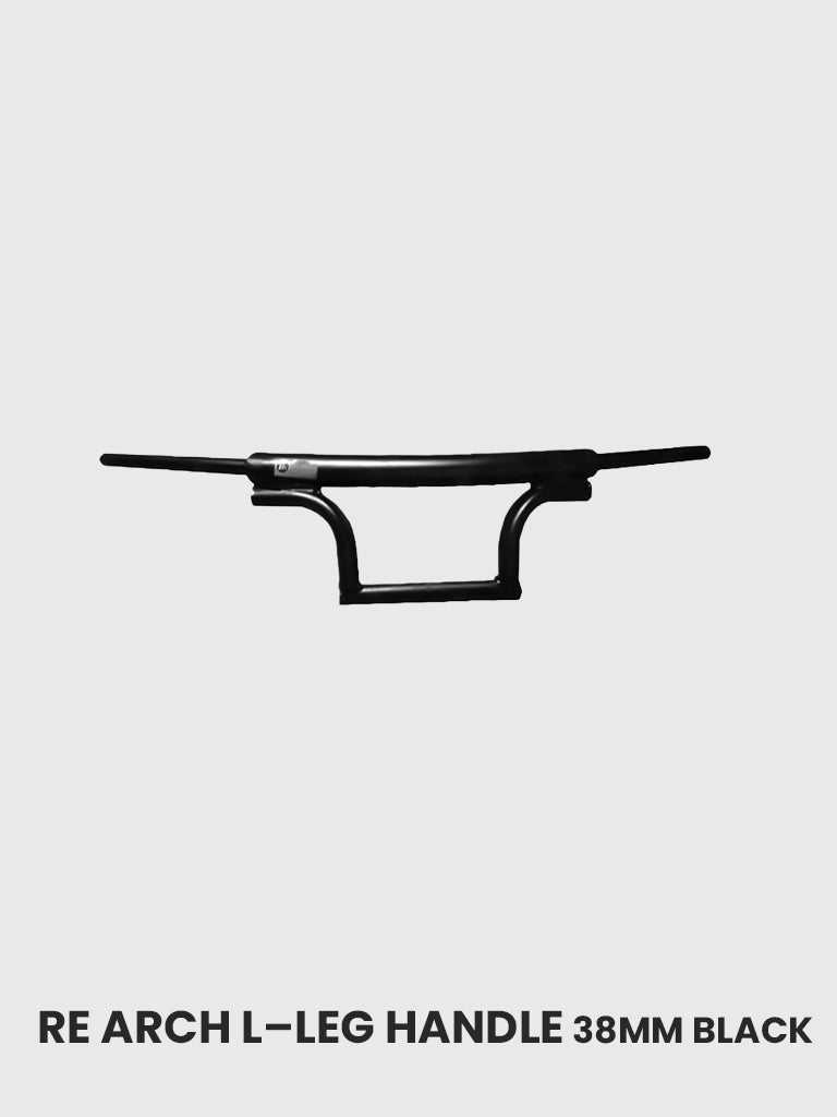 RE Arch L - Leg Handle 38mm Black - RE 029B