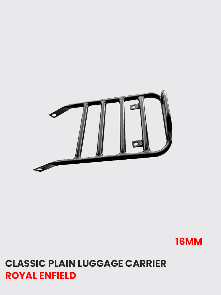 Classic Plain Luggage Carrier 16mm - RE 058