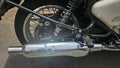 KP Racing System Replica Exhaust for Royal Enfield Classic 650 | SS304 Stainless Steel Performance Silencer with DB Killer