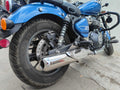 KP Racing System Replica SS Exhaust for Royal Enfield Super Meteor 650 | SS304 Stainless Steel Performance Silencer with
