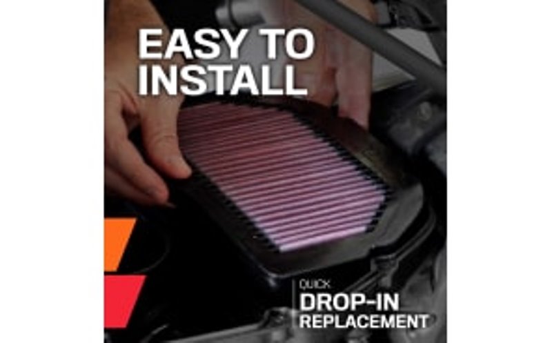 K&N High-Flow Replacement Air Filter for KTM 390 Enduro 2025 (KT-2412) | Washable Performance Air Filter - View 4