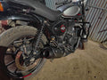 KP Racing System Replica Exhaust for Royal Enfield Hunter 350 | SS304 Stainless Steel Performance Silencer with DB Killer