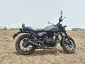 KP Racing System Replica Exhaust for Royal Enfield Hunter 350 | SS304 Stainless Steel Performance Silencer with DB Killer