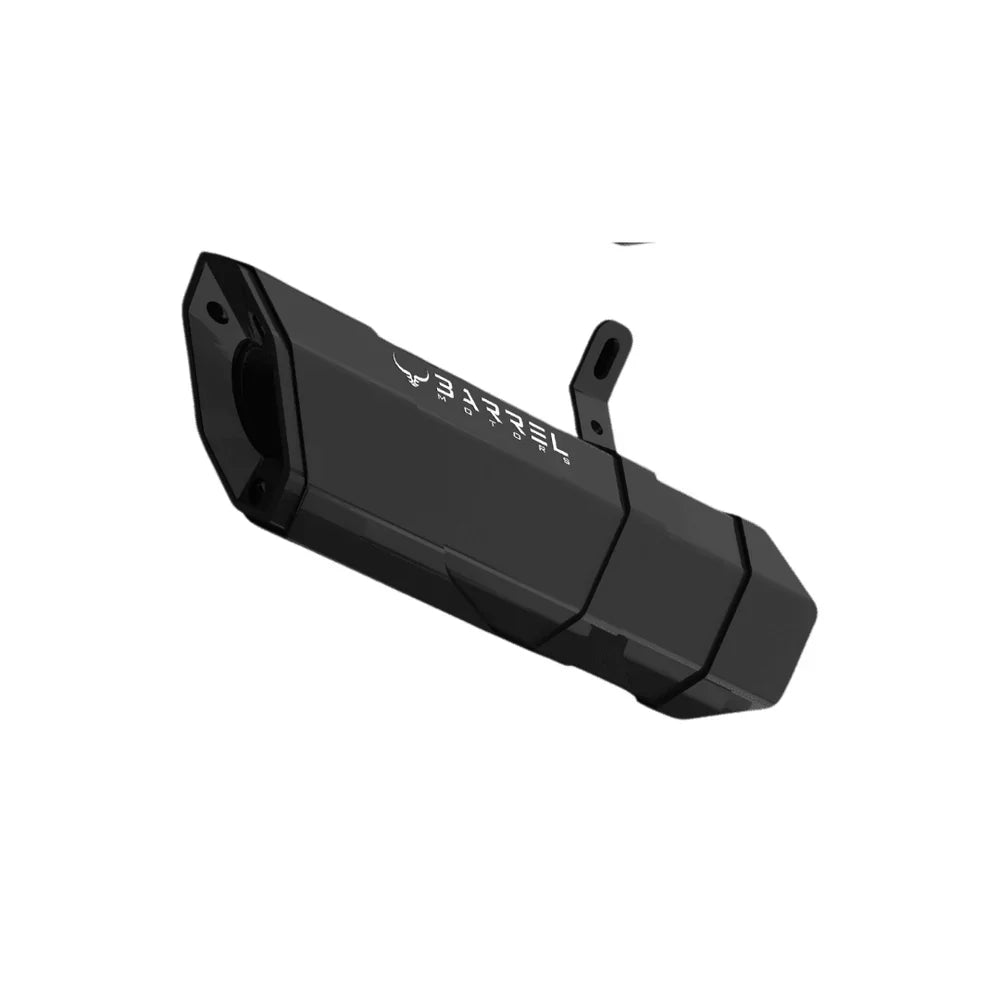 Barrel Rogue Slip-On Exhaust for KTM Duke 200 / RC 200 BS6 | 304 Stainless Steel Performance Exhaust (Rogue 1.0 & Rogue 2.0)