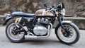 SS Motocorp Performance Bred 2x1 Full System Exhaust with Short Can for Royal Enfield Interceptor 650 & Continental GT 650