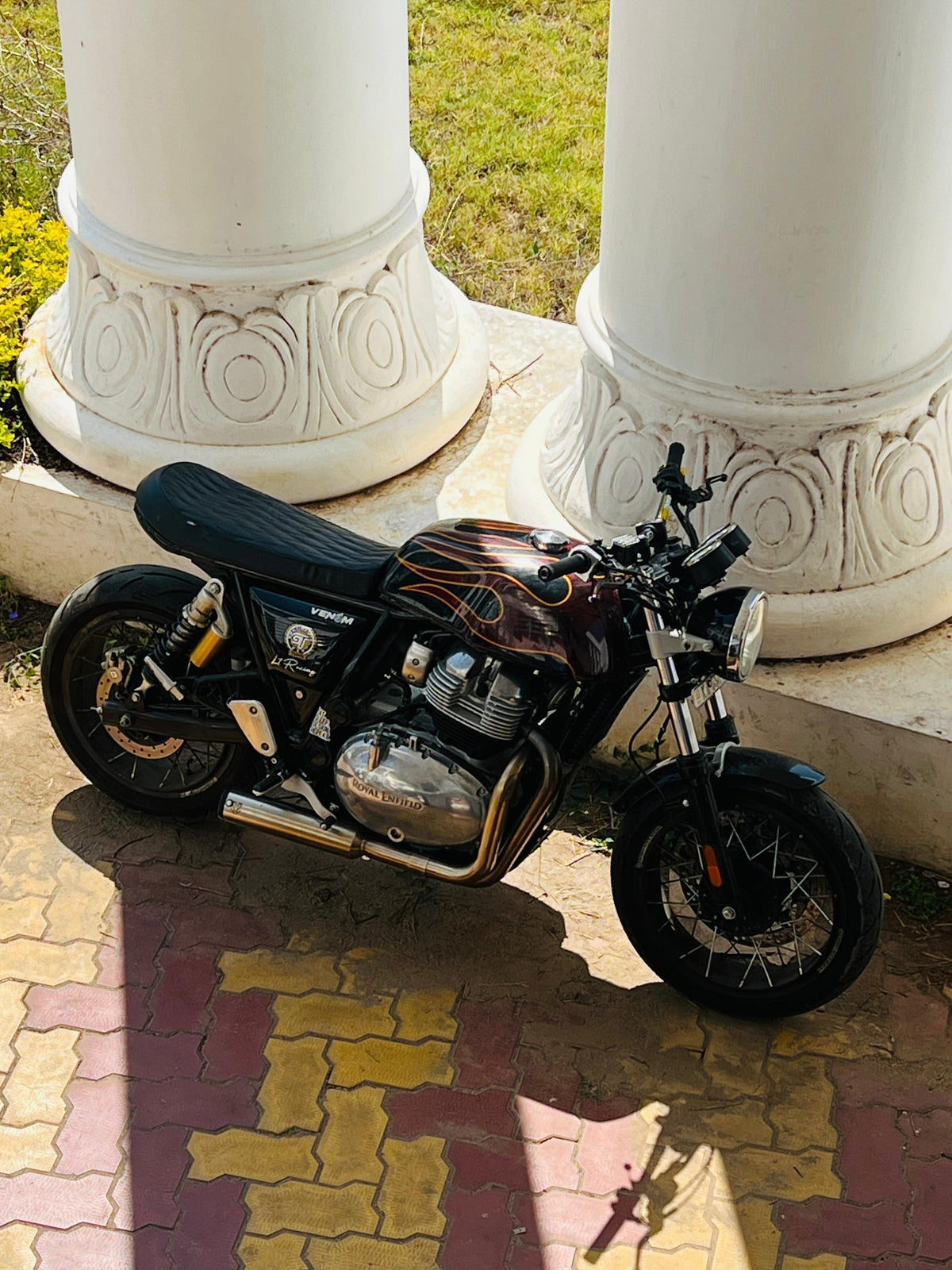 SS Motocorp Performance Bred 2x1 Full System Exhaust with Short Can for Royal Enfield Interceptor 650 & Continental GT 650