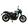 Red Rooster Rumbler Max Exhaust for Royal Enfield Hunter 350 & Royal Enfield Meteor 350 (Polish / Matte / Black) - View 7