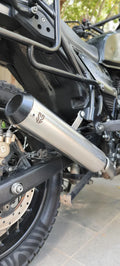 SS Motocorp Slip-On Exhaust for Royal Enfield Himalayan 411 | Performance Silencer with DB Killer - View 3
