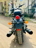 KP Racing System Bassmaster Stage 2 Combo for Royal Enfield Shotgun 650 | SS304 Matte Black Exhaust Kit with Performance Air