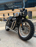 SS Motocorp 2x1 Full System Exhaust with Short Can for Royal Enfield Interceptor 650 / Continental GT 650 | Performance